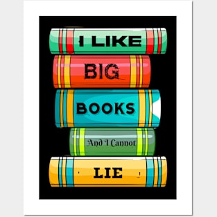 I Like Big Books Posters and Art